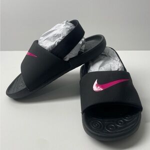 Nike Kawa, Black/Pink, Size 9c